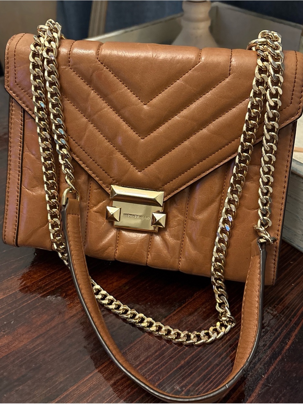 Michael Kors Quilted Leather